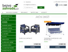 Tablet Screenshot of bezva-zahrada.cz